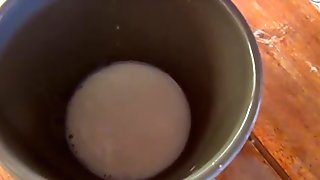 Breastmilk for breaskfast bowl