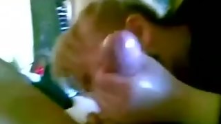 Mature Mom handjob its friend and he cumshot her on face.