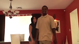 Hot wife and mom cheats with a big black Monster!!